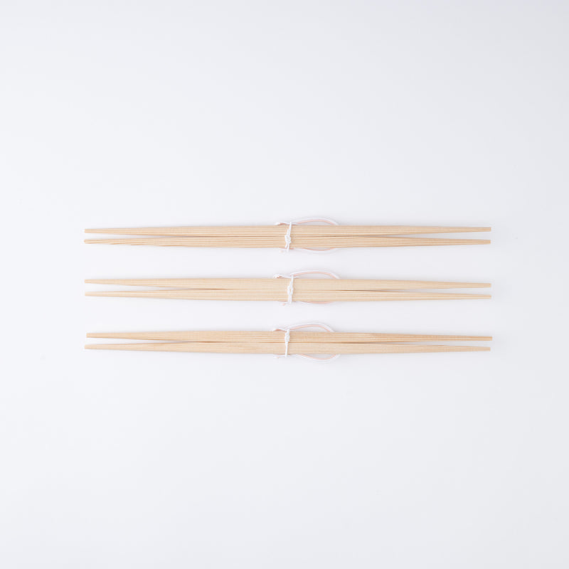 Hirohashi Rabbit Mizuhiki Yoshino Cedar Chopsticks (Set of 3 Pairs)