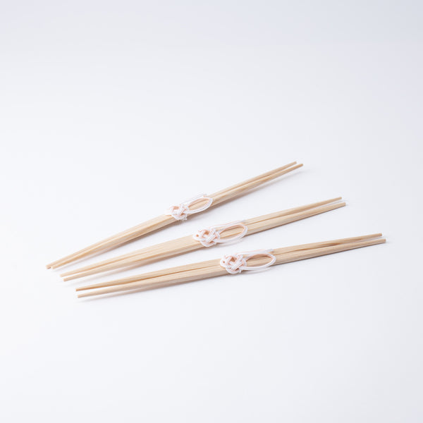 Hirohashi Rabbit Mizuhiki Yoshino Cedar Chopsticks (Set of 3 Pairs)