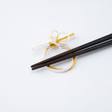 Tsuda Mizuhiki "knot" Plum Kaga Mizuhiki Chopstick Rest