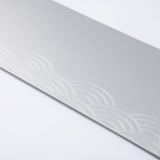 ALART Aluminum ZEN Wave Pattern Serving Tray