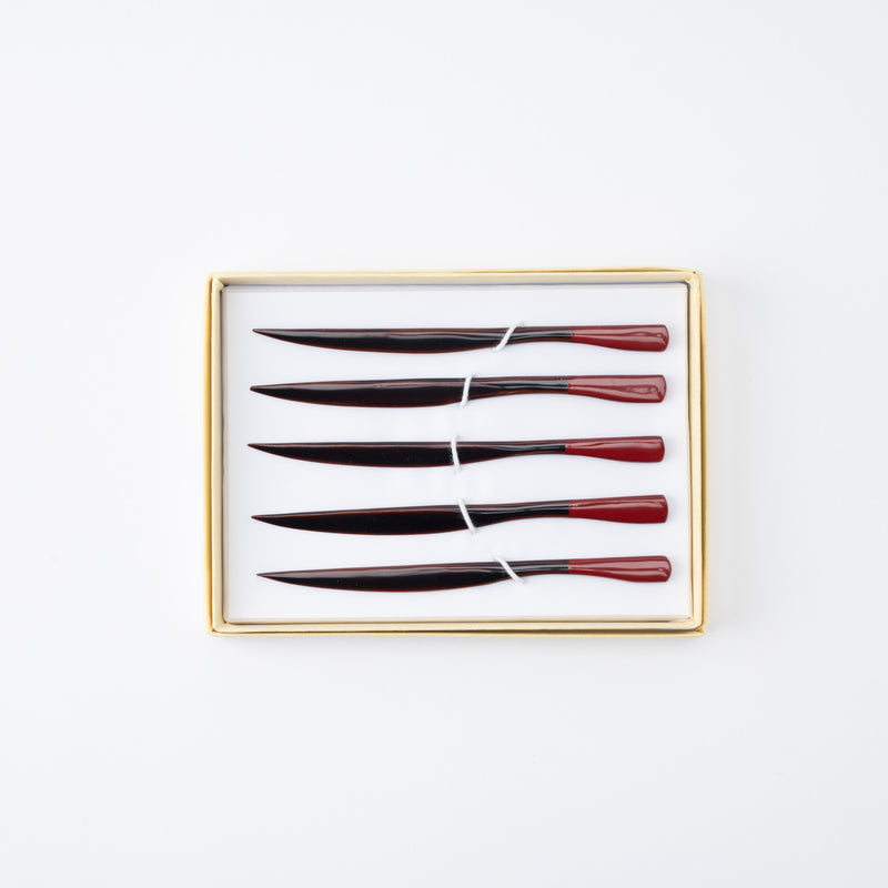 Echizen Lacquerware Wagashi Knife Set
