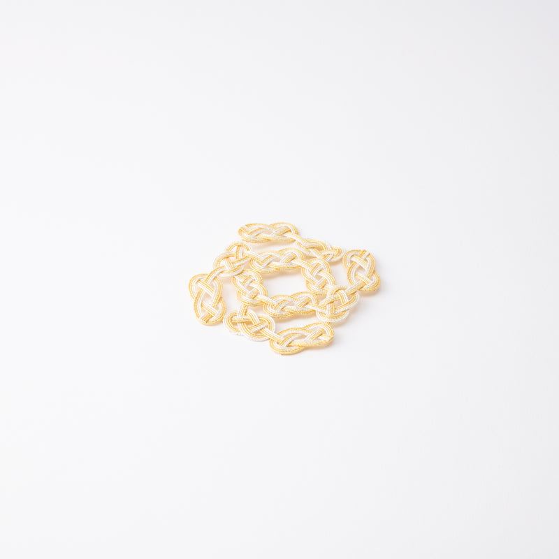 Tsuda Mizuhiki "knot" Awaji Knot Kaga Mizuhiki Coaster