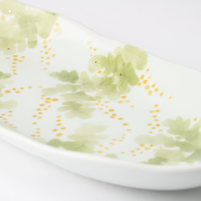 Higashi Kiln Mimosa Tobe Long Deep Plate