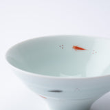 Kosen Kiln Medaka Rice Fish Imari Nabeshima Ware Japanese Rice Bowl