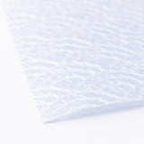 Morisa Blue Wave Pattern Tosa Washi Paper Place Mat (5 sheets)