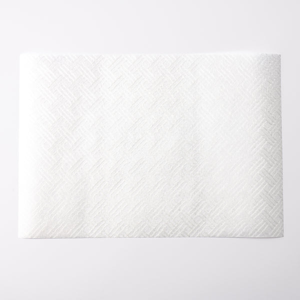 Morisa White Kagome Tosa Washi Paper Place Mat (5 sheets)