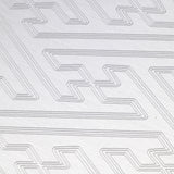 ALART Aluminum Sayagata Pattern & Lacquerware Serving Tray