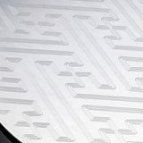 ALART Aluminum Sayagata Pattern & Lacquerware Serving Tray
