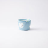 Oshin Kiln Blue Bear Hasami Children's Small Cup