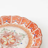 Akae Kutani Round Plate Set - MUSUBI KILN - Handmade Japanese Tableware and Japanese Dinnerware