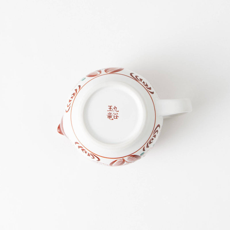 Akagosu Kutani Japanese Tea Set - MUSUBI KILN - Handmade Japanese Tableware and Japanese Dinnerware