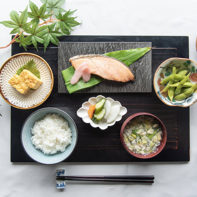 Akebono Yamanaka Lacquer Tray - MUSUBI KILN - Handmade Japanese Tableware and Japanese Dinnerware