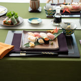 Akebono Yamanaka Lacquerware Tray - MUSUBI KILN - Handmade Japanese Tableware and Japanese Dinnerware