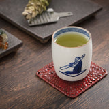 Aquatic Plants Braided Coaster - MUSUBI KILN - Handmade Japanese Tableware and Japanese Dinnerware