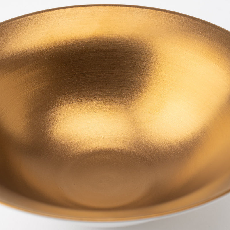 Arita Porcelain Lab Japan Autumn Gold Bowl - MUSUBI KILN - Quality Japanese Tableware and Gift