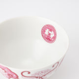 Arita Porcelain Lab Japan Autumn Old Imari Floral Patter Red Rice Bowl - MUSUBI KILN - Quality Japanese Tableware and Gift