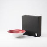 Arita Porcelain Lab Japan Autumn Red Bowl - MUSUBI KILN - Quality Japanese Tableware and Gift