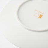 Arita Porcelain Lab Japan Autumn Red Flat Plate 7.1in - MUSUBI KILN - Quality Japanese Tableware and Gift