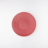 Arita Porcelain Lab Japan Autumn Red Flat Plate 8.3in - MUSUBI KILN - Quality Japanese Tableware and Gift