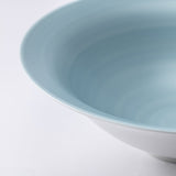 Arita Porcelain Lab Japan Blue Pearl Blue Bowl - MUSUBI KILN - Handmade Japanese Tableware and Japanese Dinnerware