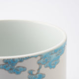 Arita Porcelain Lab Japan Blue Wave and Dragon Sake Cooler - MUSUBI KILN - Handmade Japanese Tableware and Japanese Dinnerware