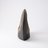 Ash Ring Shigaraki Ware Ikebana Flower Vase - MUSUBI KILN - Handmade Japanese Tableware and Japanese Dinnerware