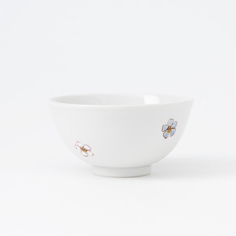 Atelier Yu Brilliant flower Kutani Japanese Rice Bowl - MUSUBI KILN - Quality Japanese Tableware and Gift