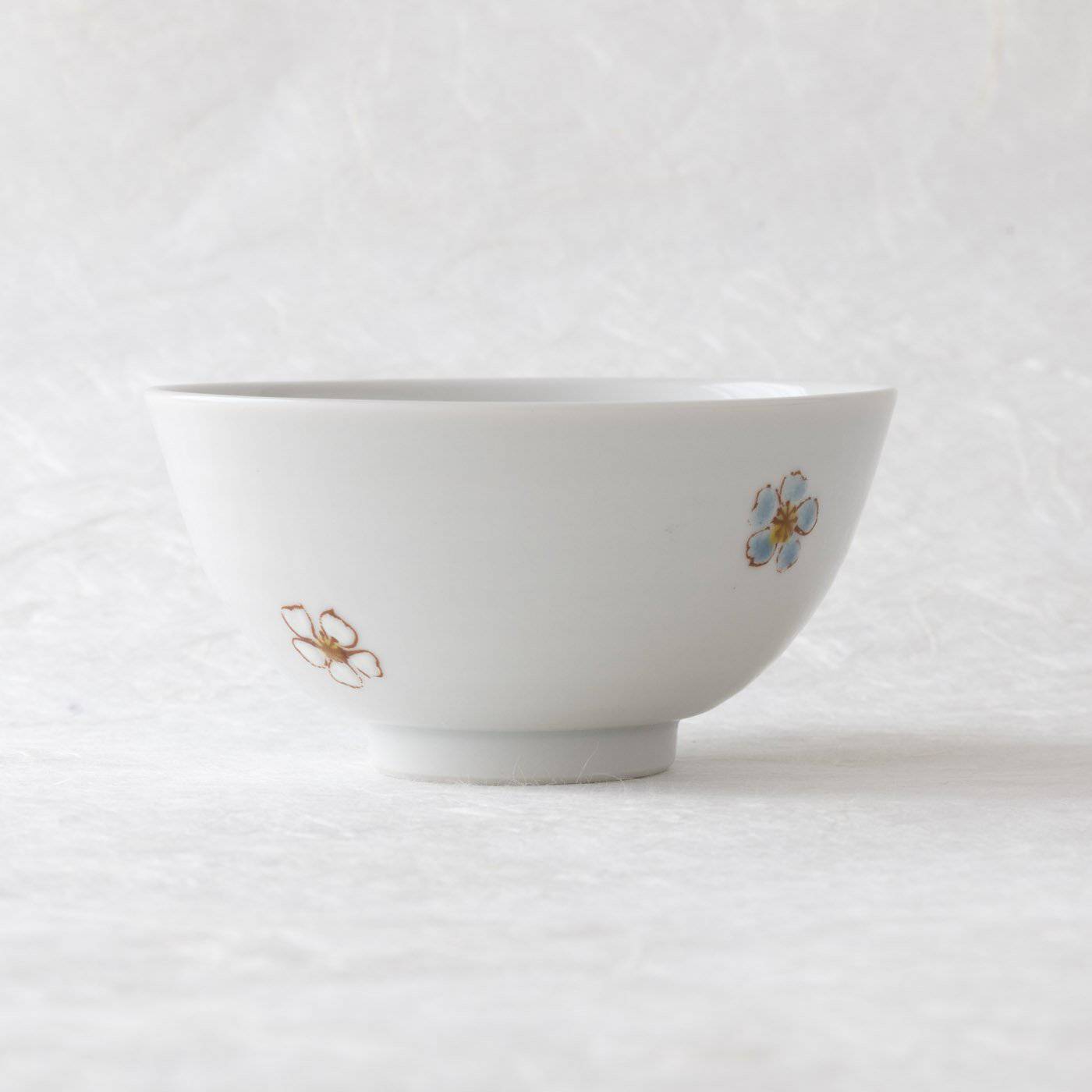 Atelier Yu Brilliant flower Kutani Japanese Rice Bowl - MUSUBI KILN - Quality Japanese Tableware and Gift