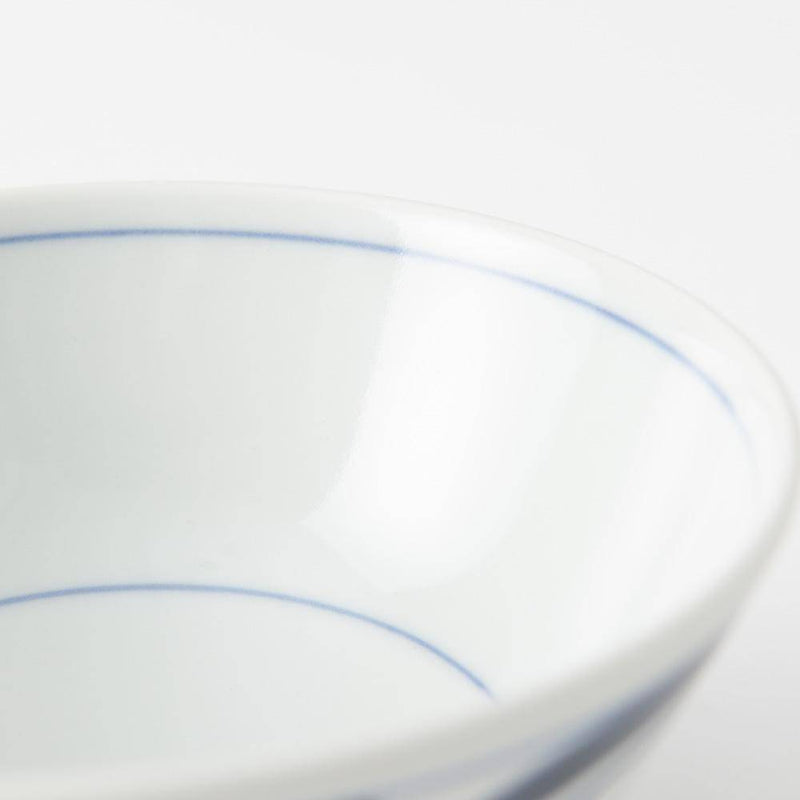 Baizan Kiln Arabesque Tobe Donburi Bowl 6.1in - MUSUBI KILN - Handmade Japanese Tableware and Japanese Dinnerware