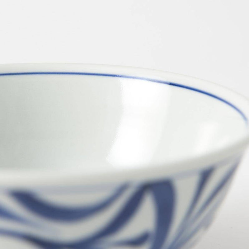 Baizan Kiln Arabesque Tobe Donburi Bowl - MUSUBI KILN - Handmade Japanese Tableware and Japanese Dinnerware