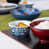 Baizan Kiln GOSU Arabesque Tobe Kobachi Bowl - MUSUBI KILN - Handmade Japanese Tableware and Japanese Dinnerware