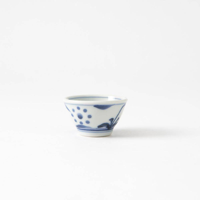 Baizan Kiln GOSU Sun Tobe Ochoko Sake Cup - MUSUBI KILN - Handmade Japanese Tableware and Japanese Dinnerware
