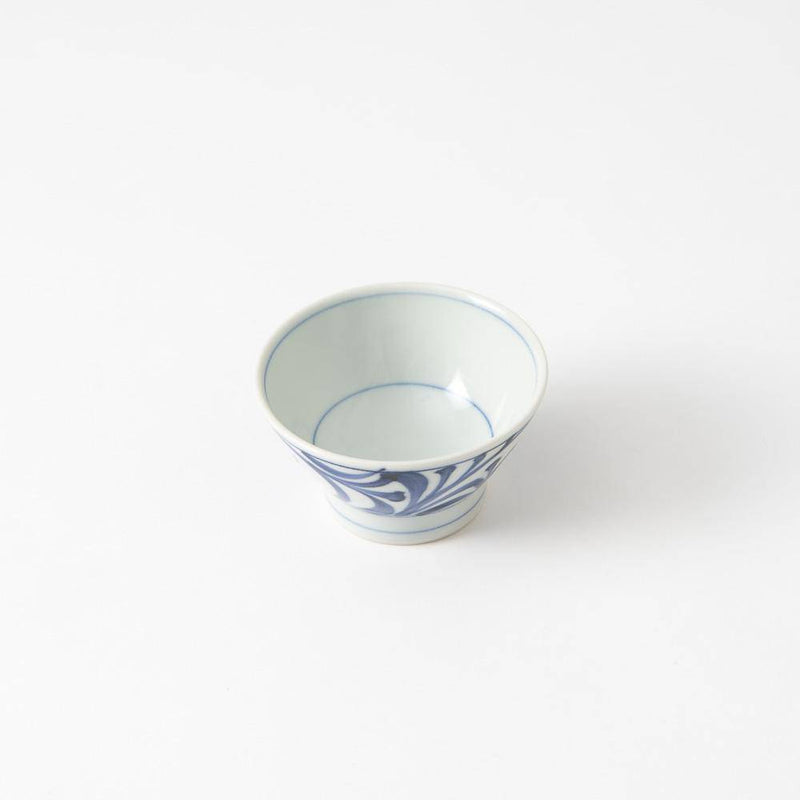 Baizan Kiln Kurawanka Arabesque Small Rice Bowl - MUSUBI KILN - Handmade Japanese Tableware and Japanese Dinnerware