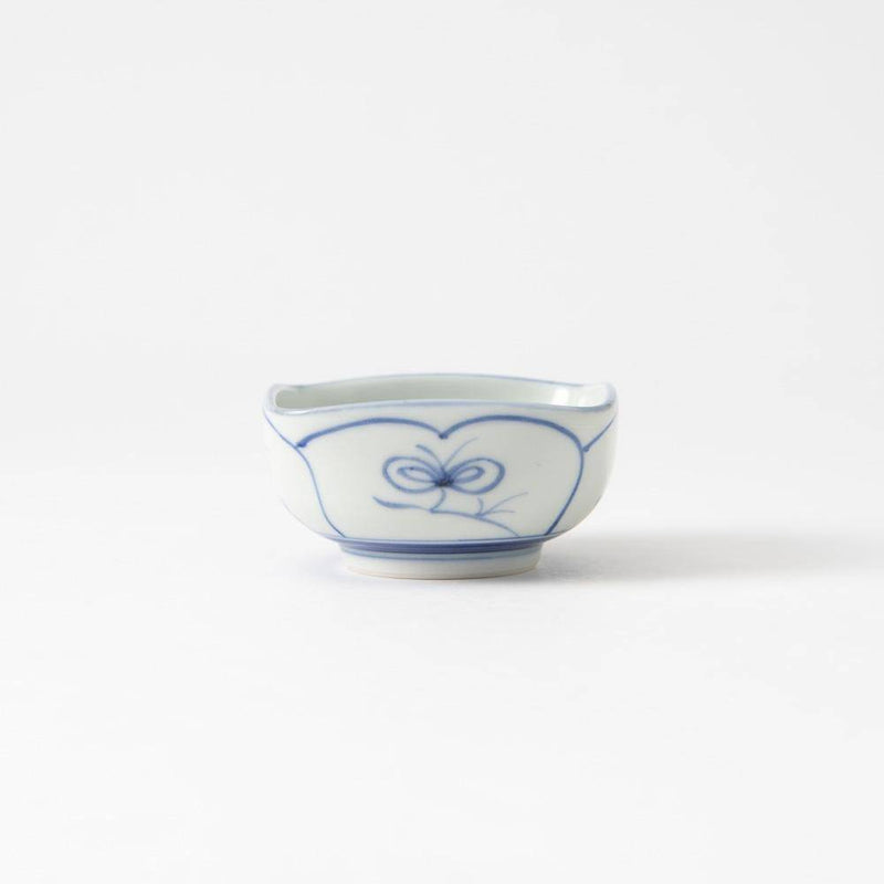 Baizan Kiln Shepherd’s Purse Tobe Bowl - MUSUBI KILN - Handmade Japanese Tableware and Japanese Dinnerware