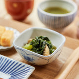 Baizan Kiln Shepherd’s Purse Tobe Bowl - MUSUBI KILN - Handmade Japanese Tableware and Japanese Dinnerware