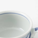Baizan Kiln Small Arabesque Tobe Soup Cup - MUSUBI KILN - Handmade Japanese Tableware and Japanese Dinnerware