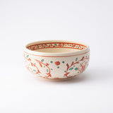 Bitoen Akae Arabesque Pattern Kutani Bowl - MUSUBI KILN - Handmade Japanese Tableware and Japanese Dinnerware