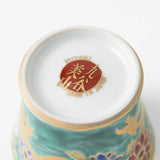 Bizan Kiln Gold Dragon Kutani Teacup - MUSUBI KILN - Handmade Japanese Tableware and Japanese Dinnerware