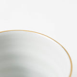 Bizan Kiln White Pigeon Kutani Teacup - MUSUBI KILN - Handmade Japanese Tableware and Japanese Dinnerware