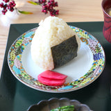 Chie Sakurai Hamorebi Kutani Round Plate 5.5inch - MUSUBI KILN - Handmade Japanese Tableware and Japanese Dinnerware