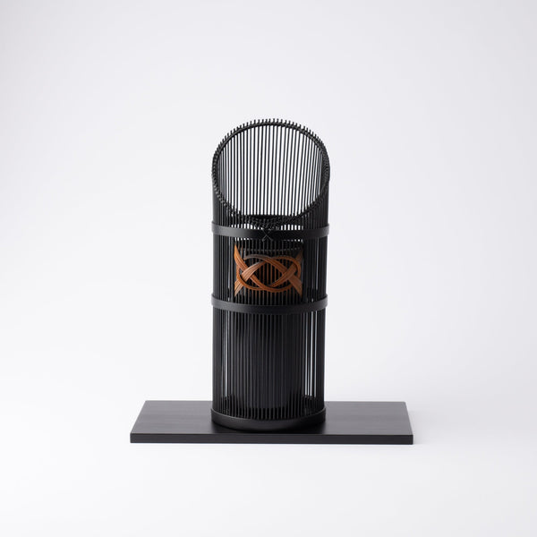 Chikusui Suruga Bamboo Basketry Japanese Flower Vase - MUSUBI KILN - Handmade Japanese Tableware and Japanese Dinnerware