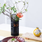 Chikusui Suruga Bamboo Basketry Japanese Flower Vase - MUSUBI KILN - Quality Japanese Tableware and Gift