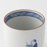 Choemon Drum Kutani Japanese Teacup - MUSUBI KILN - Handmade Japanese Tableware and Japanese Dinnerware