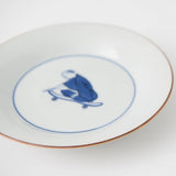 Choemon Skeatboard Kutani Round Plate - MUSUBI KILN - Handmade Japanese Tableware and Japanese Dinnerware