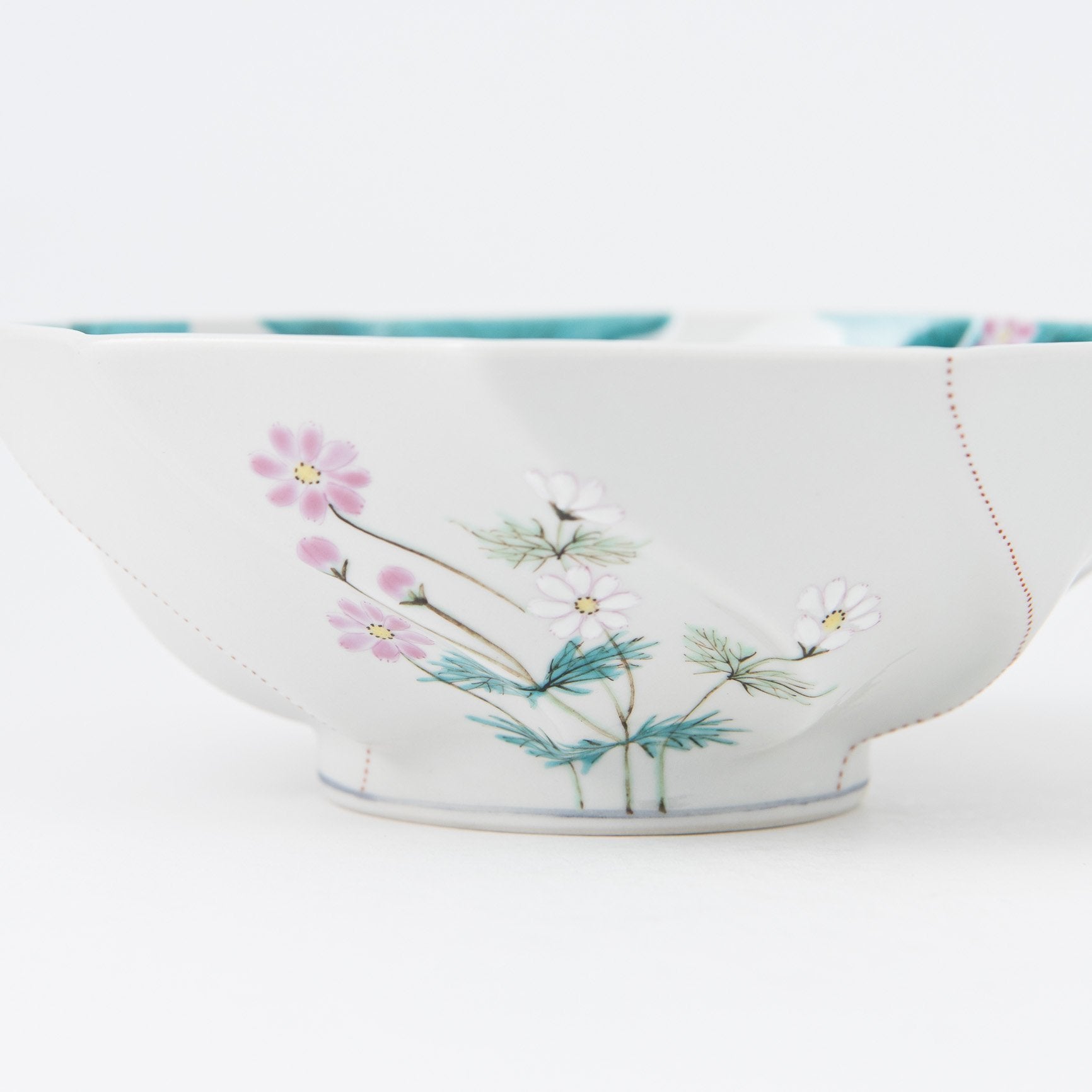 Cosmos Kutani Bowl - MUSUBI KILN - Handmade Japanese Tableware and Japanese Dinnerware