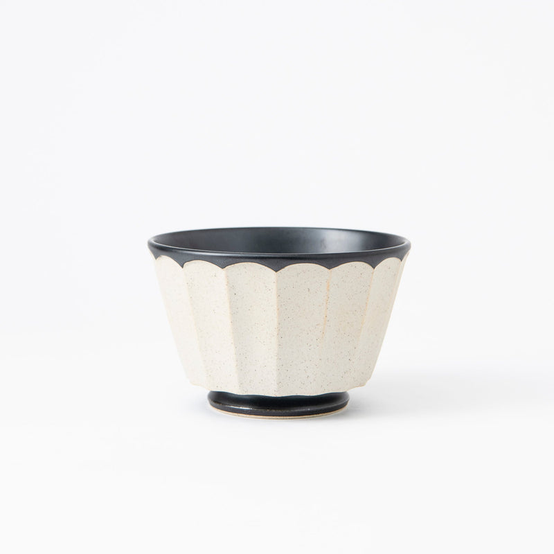 Earth Black Hasami Ware Donburi Bowl M - MUSUBI KILN - Handmade Japanese Tableware and Japanese Dinnerware