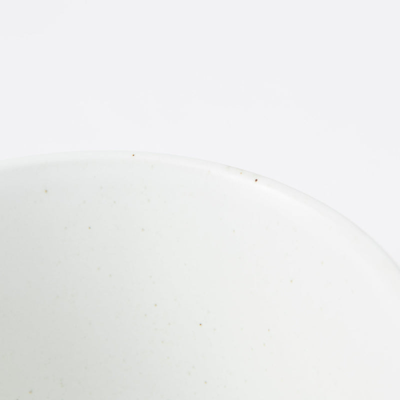 Earth White Hasami Ware Donburi Bowl M - MUSUBI KILN - Handmade Japanese Tableware and Japanese Dinnerware