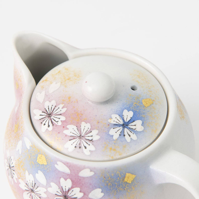 Flower Dance Kutani Japanese Tea Set - MUSUBI KILN - Handmade Japanese Tableware and Japanese Dinnerware