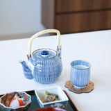 Fukuhou Kiln Tokusa Hasami Teacup - MUSUBI KILN - Handmade Japanese Tableware and Japanese Dinnerware