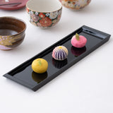 Fukunishi Sobe Aizu Lacquerware Rectangle Tray - MUSUBI KILN - Quality Japanese Tableware and Gift